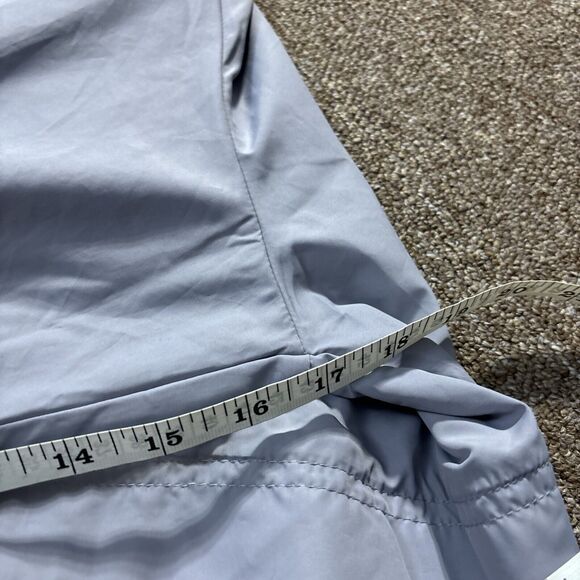 Ivy Park Perforated Panel Hooded Jacket Grey Size Medium (scuff bottom sleeve) - Picture 5 of 11